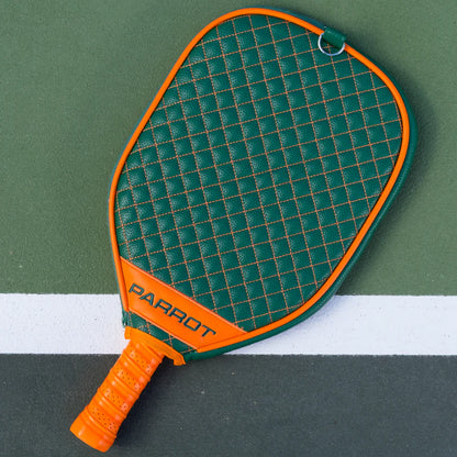 Parrot Paddles Miami Hurricanes Quilted Pickleball Paddle Cover