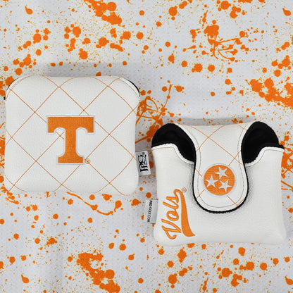 PRG Golf Authentic Tennessee Volunteers Stitch Pattern Mallet Putter Cover NCAA Licensed