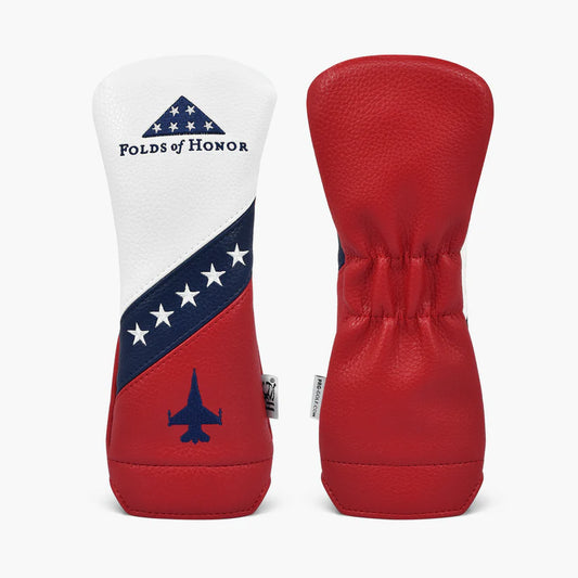 PRG Golf 2025 Folds of Honor Elite College Collection Rescue/Hybrid Cover (Red White & Blue)