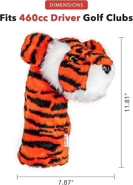 Daphne's Authentic and The Original Tiger Driver Headcover
