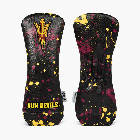 PRG Golf Arizona State Sun Devils New 2025 Paint Splash Rescue Head Cover NCAA