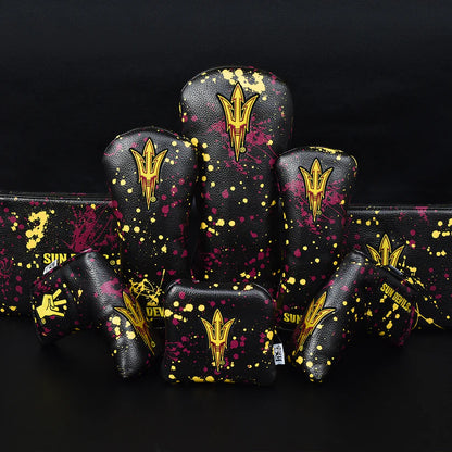 PRG Golf Arizona State Sun Devils New 2025 Paint Splash Rescue Head Cover NCAA