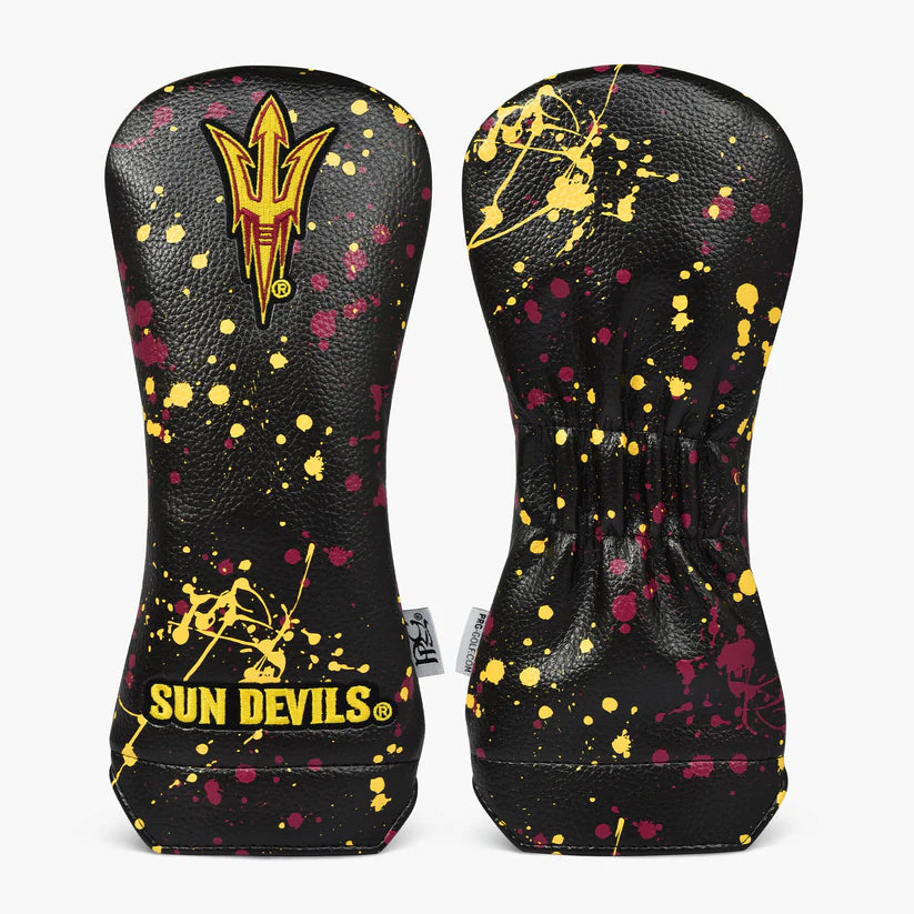 PRG Golf Arizona State Sun Devils New 2025 Paint Splash Fairway Head Cover NCAA