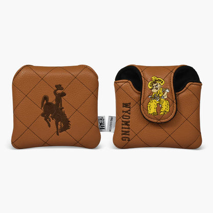 PRG Golf Authentic Wyoming Cowboys 2025 Mallet Putter Cover NCAA Licensed