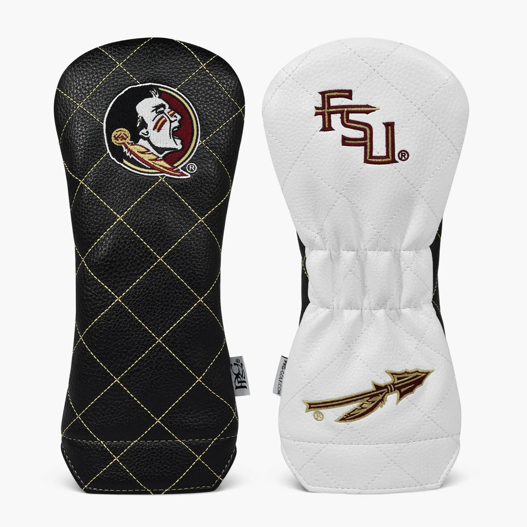 PRG Golf (Authentic) Florida State Seminoles Driver, Fairway, & Rescue Head Cover Set NCAA
