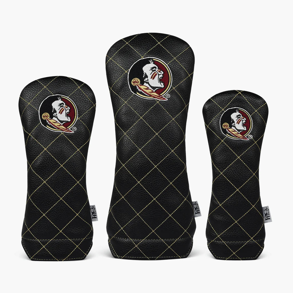 PRG Golf (Authentic) Florida State Seminoles Driver, Fairway, & Rescue Head Cover Set NCAA