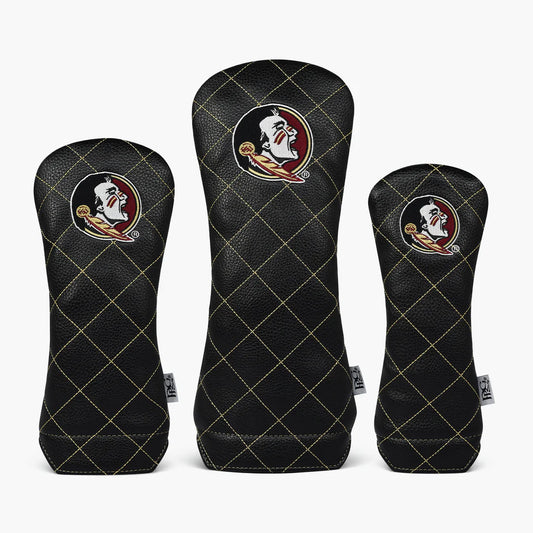 PRG Golf (Authentic) Florida State Seminoles Driver, Fairway, & Rescue Head Cover Set NCAA