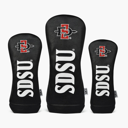 PRG Golf (Authentic) San Diego State Aztecs Driver, Fairway, & Rescue Head Cover Set