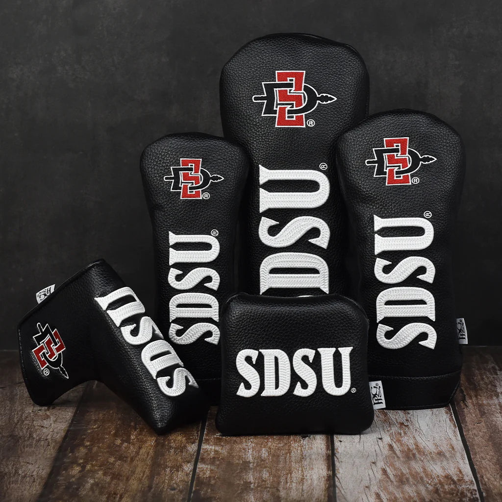 PRG Golf (Authentic) San Diego State Aztecs Driver, Fairway, & Rescue Head Cover Set