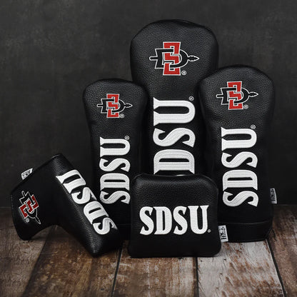 PRG Golf (Authentic) San Diego State Aztecs Driver, Fairway, & Rescue Head Cover Set