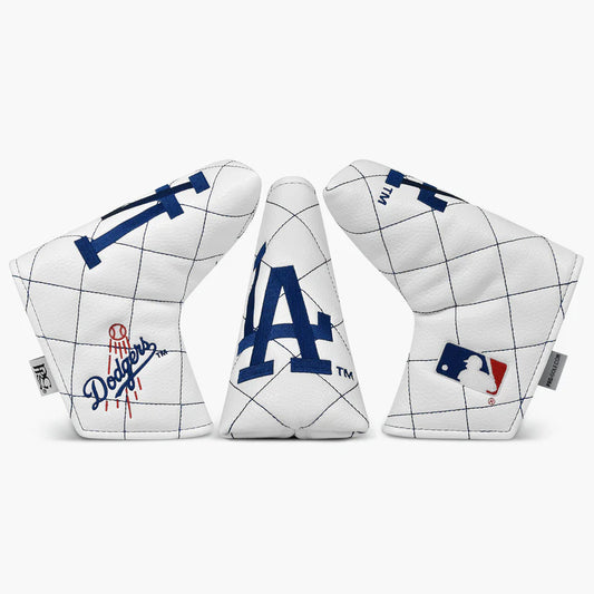 PRG Golf Authentic 2025 Los Angeles Dodgers Blade Putter Cover MLB Licensed