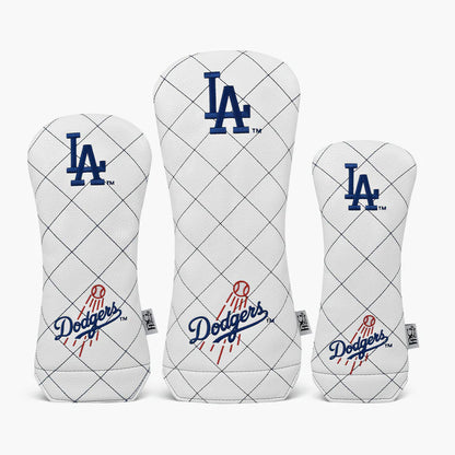 PRG Golf Authentic Los Angeles Dodgers Driver Fairway & Rescue Head Cover Set MLB Licensed