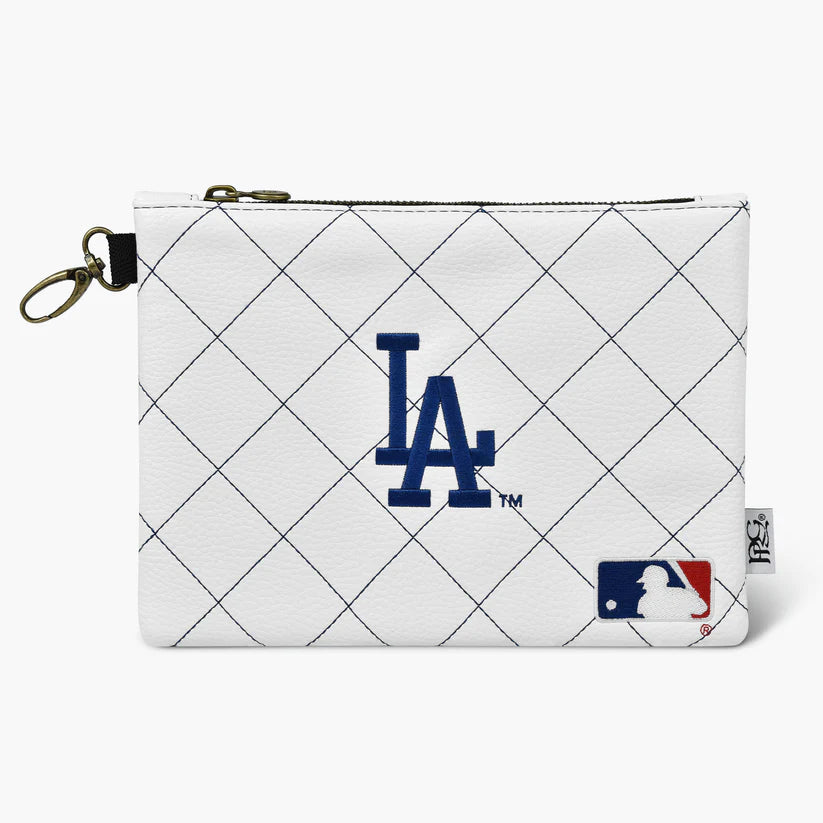 PRG Golf Los Angeles Dodgers New Stitch Premium 9" x 7" Zip Tote