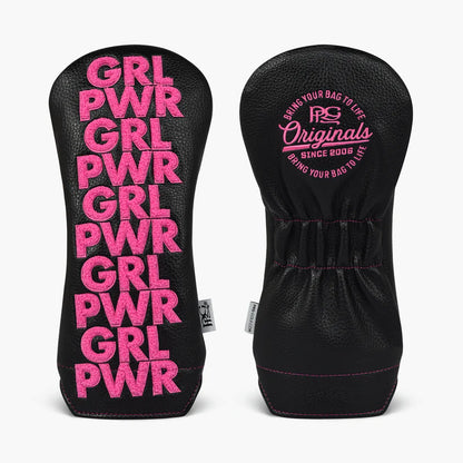 PRG Golf 2025 Originals Collection Girl (GRL) Power Head Cover Set w/Driver, Fairway & Rescue