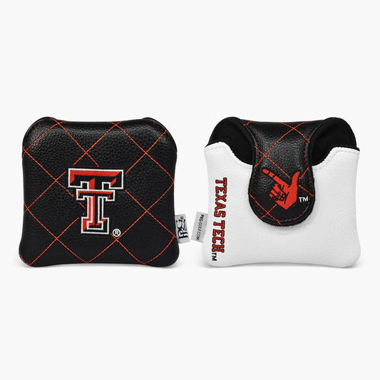 PRG Golf Authentic Texas Tech Red Raiders Stitch Pattern Mallet Putter Cover