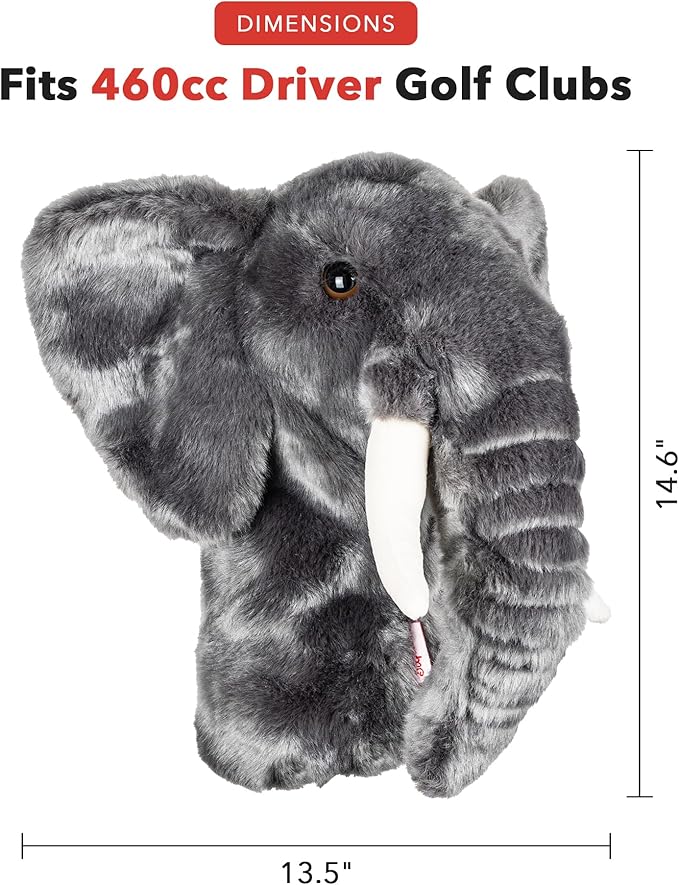 Daphne's Authentic Elephant Driver Headcover