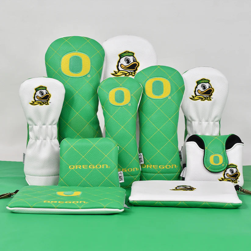 PRG Golf Authentic Oregon Ducks Stitch Pattern Rescue/Hybrid Head Cover NCAA