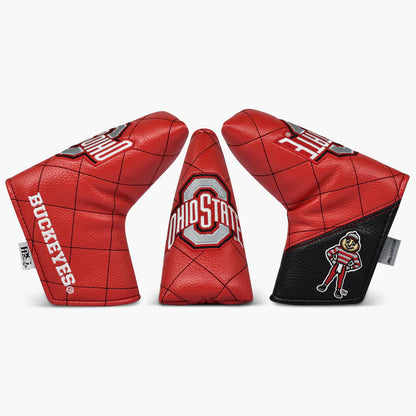 PRG Golf Authentic Ohio State Buckeyes Stitch Pattern Blade Putter Cover NCAA