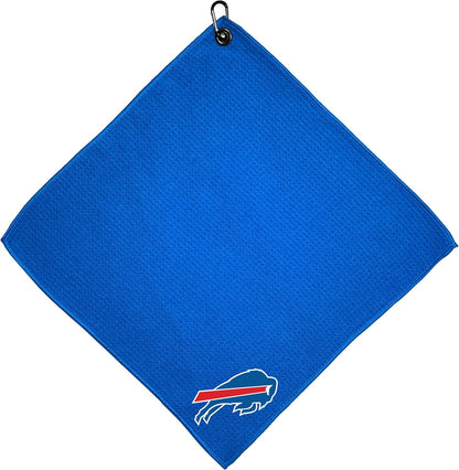 Team Golf USA Buffalo Bills Microfiber Golf Towel 15"X15" NFL Licensed