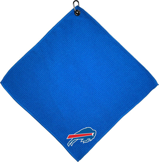Team Golf USA Buffalo Bills Microfiber Golf Towel 15"X15" NFL Licensed