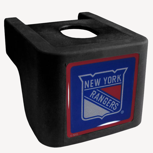 Siskiyou Gifts New York Rangers Shin Shield Hitch Cover Fits 2 1/2" Ball Mount, NHL Licensed