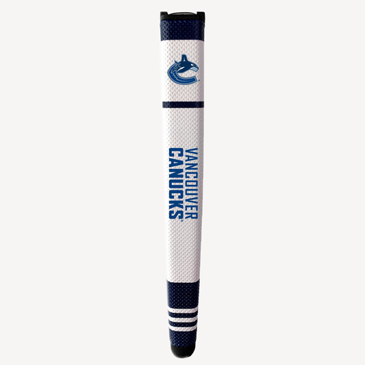 Team Golf Vancouver Canucks (White) Oversized Pistol Putter Grip NHL Licensed