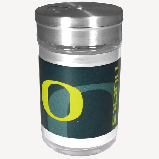 Siskiyou Gifts Oregon Ducks Glass Tailgater Seasoning Shaker, NCAA Licensed