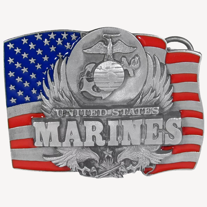 Siskiyou Gifts US Marines Heavy Metal 3D Trailer Hitch Cover for Class 2&3 Hitches