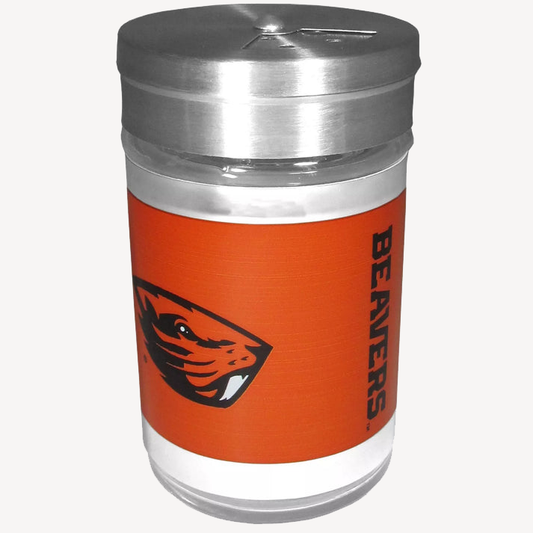 Siskiyou Gifts Oregon State Beavers Glass Tailgater Seasoning Shaker, NCAA Licensed