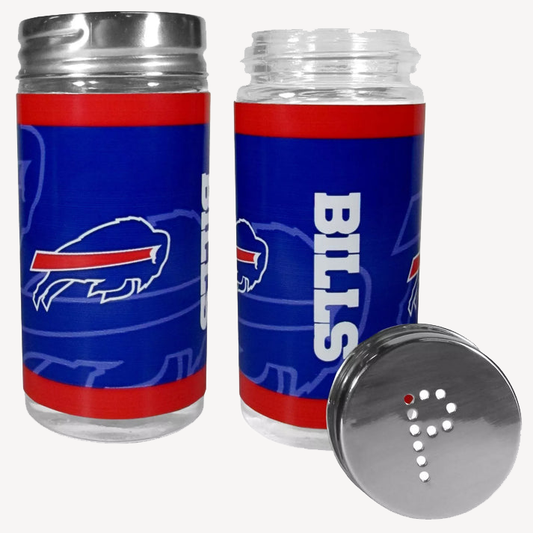Siskiyou Gifts Buffalo Bills Glass Salt and Pepper Shakers, NFL Licensed