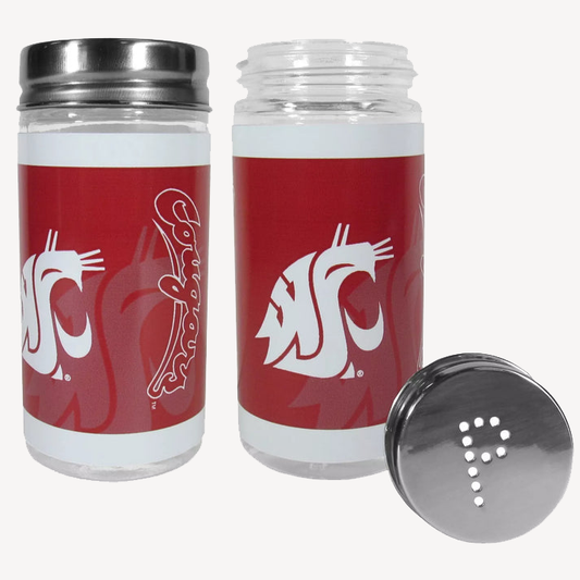 Siskiyou Gifts Washington State Cougars Glass Salt and Pepper Shakers, NCAA Licensed