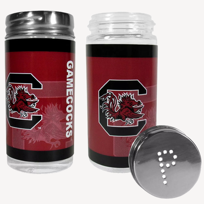 Siskiyou Gifts South Carolina Gamecocks Glass Salt and Pepper Shakers, NCAA Licensed