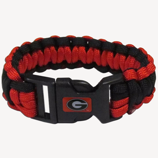 Siskiyou Gifts Georgia Bulldogs Survivor Bracelet, NCAA Licensed