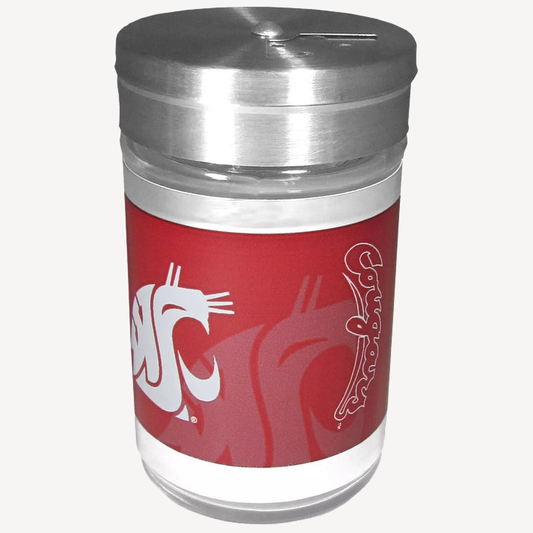 Siskiyou Gifts Washington State Cougars Glass Tailgater Seasoning Shaker, NCAA Licensed