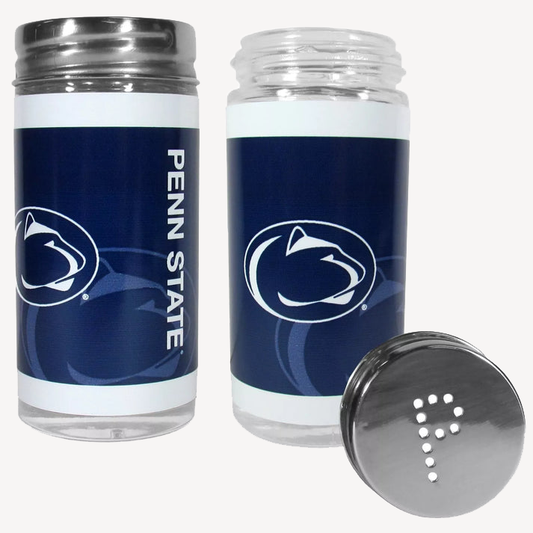 Siskiyou Gifts Penn State Nittany Lions Glass Salt and Pepper Shakers, NCAA Licensed