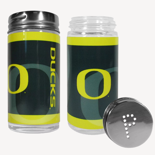 Siskiyou Gifts Oregon Ducks Glass Salt and Pepper Shakers, NCAA Licensed