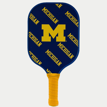 Parrot Paddles Carbon Fiber Michigan Wolverines Pickleball Paddle 12MM Thick (NCAA )