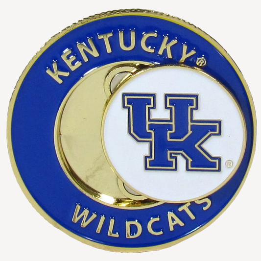 Siskiyou Gifts Kentucky Wildcats 1.75" Diameter Team Logo Coin Golf Ball Marker, NCAA Licensed