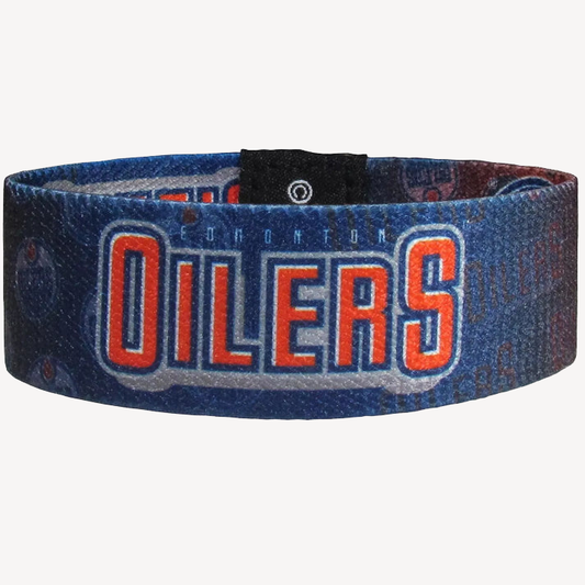 Siskiyou Gifts Edmonton Oilers Stretch Bracelet, NHL Licensed