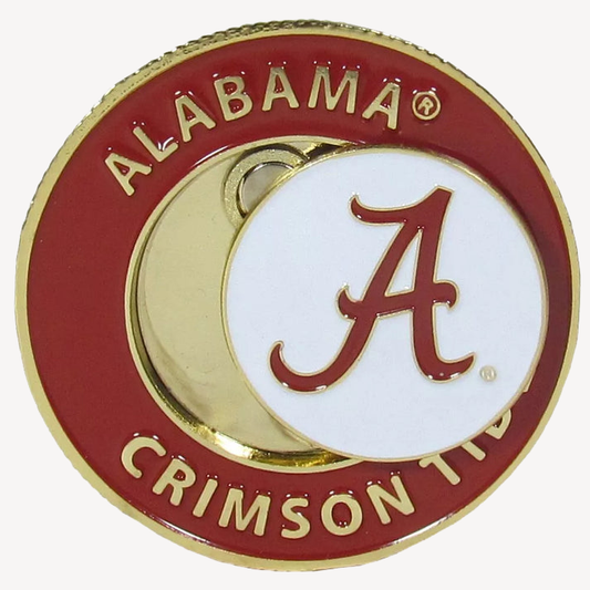 Siskiyou Gifts Alabama Crimson Tide 1.75" Diameter Team Logo Coin Golf Ball Marker NCAA License