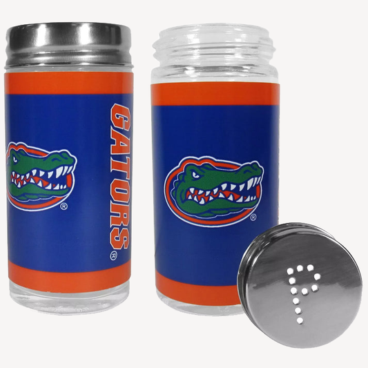 Siskiyou Gifts Florida Gators Glass Salt and Pepper Shakers, NCAA Licensed