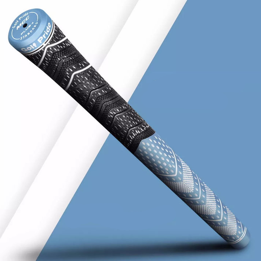 Golf Pride Authentic MCC Plus4 Standard Swing Club Grip Light Blue/White