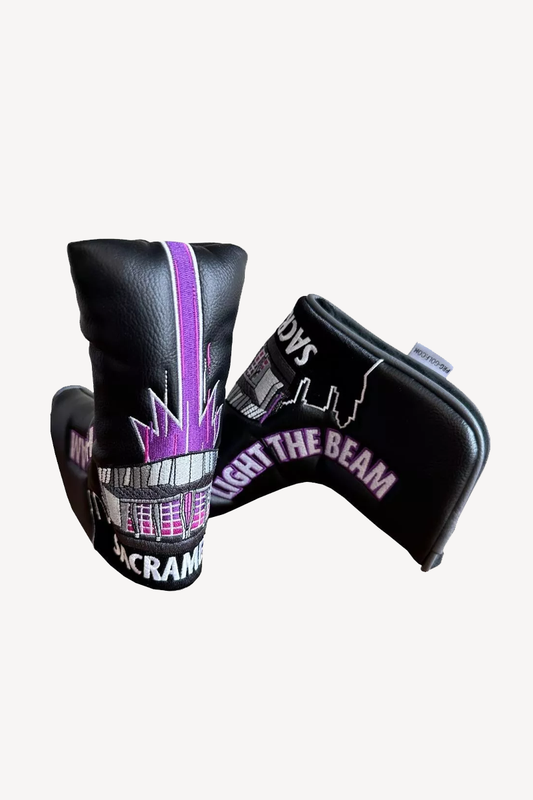 PRG Golf Sacramento Kings Limited Edition "Light The Beam" Blade Putter Cover