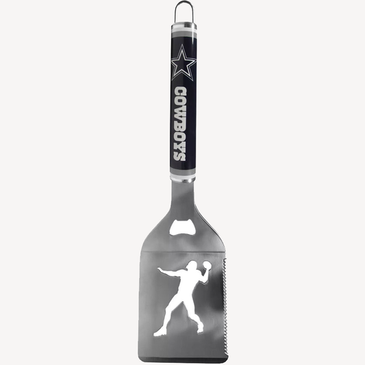 Siskiyou Gifts Dallas Cowboys Stainless Steel BBQ Spatula w/Bottle Opener, NFL Licensed