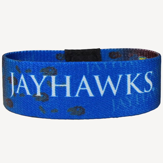 Siskiyou Gifts Kansas Jayhawks Stretch Bracelet, NCAA Licensed