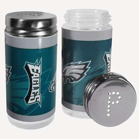 Siskiyou Gifts Philadelphia Eagles Glass Salt and Pepper Shakers, NFL Licensed