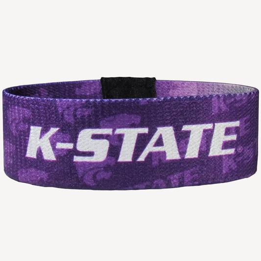 Siskiyou Gifts Kansas State Wildcats Stretch Bracelet, NCAA Licensed
