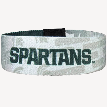 Siskiyou Gifts Michigan State Spartans Stretch Bracelet, NCAA Licensed