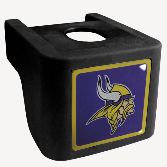 Siskiyou Gifts Minnesota Vikings Shin Shield Hitch Cover Fits 2 1/2" Ball Mount, NFL Licensed