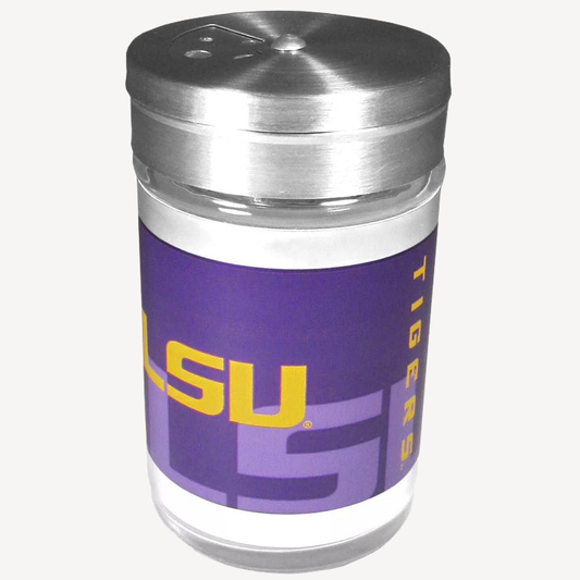 Siskiyou Gifts LSU Tigers Glass Tailgater Seasoning Shaker, NCAA Licensed